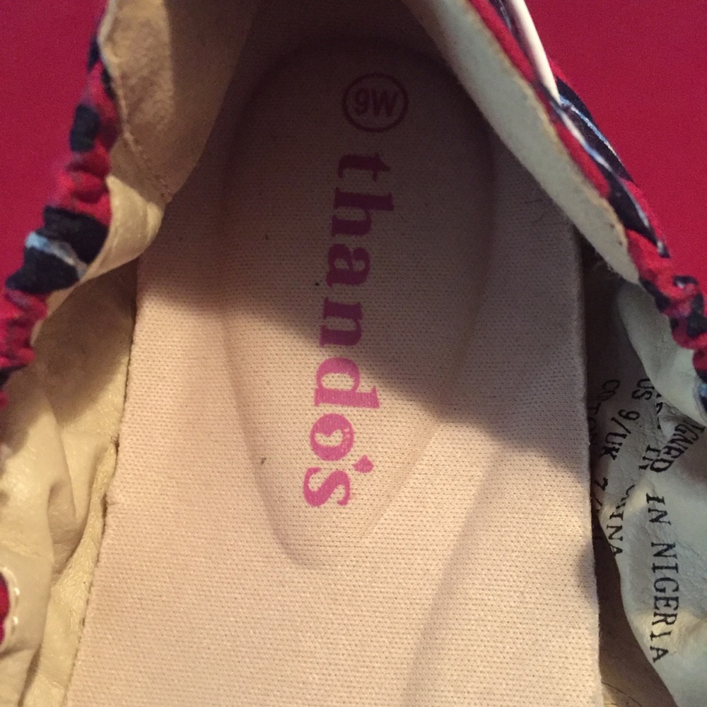 ❌❌ SOLD MER- Thando’s ballet flats  Sz 9W - Picture 2 of 8
